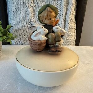 1952 Vintage Hummel Candy Dish